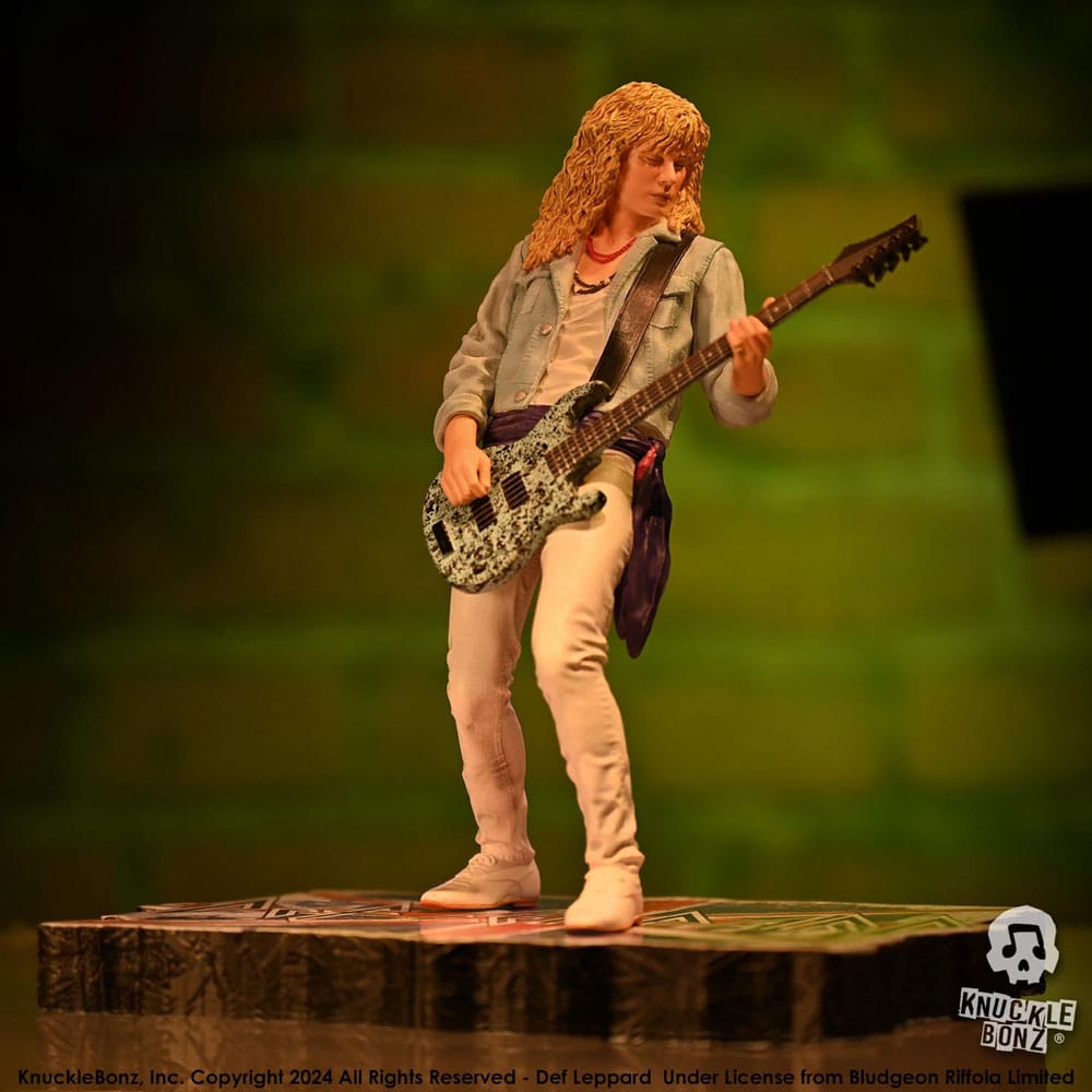 Def Leppard Rock Iconz Beeld Rick Savage 24 cm