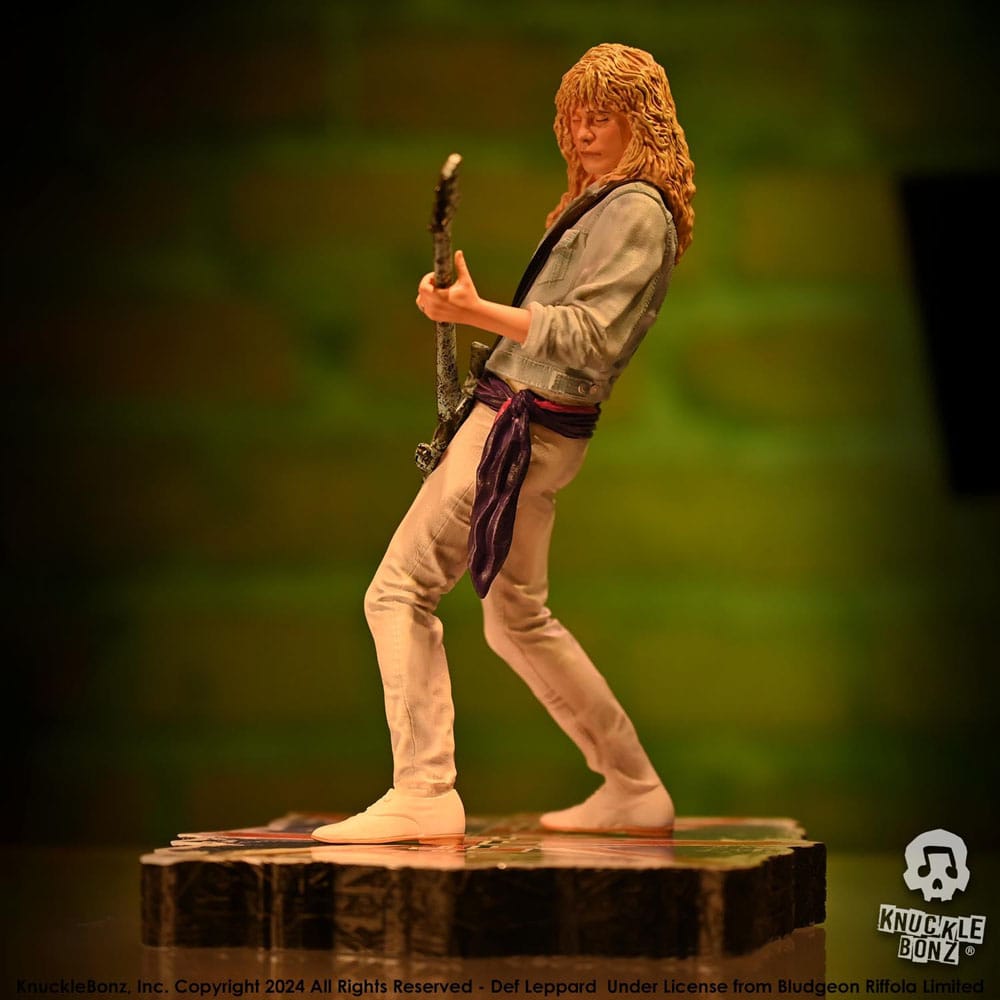 Def Leppard Rock Iconz Beeld Rick Savage 24 cm