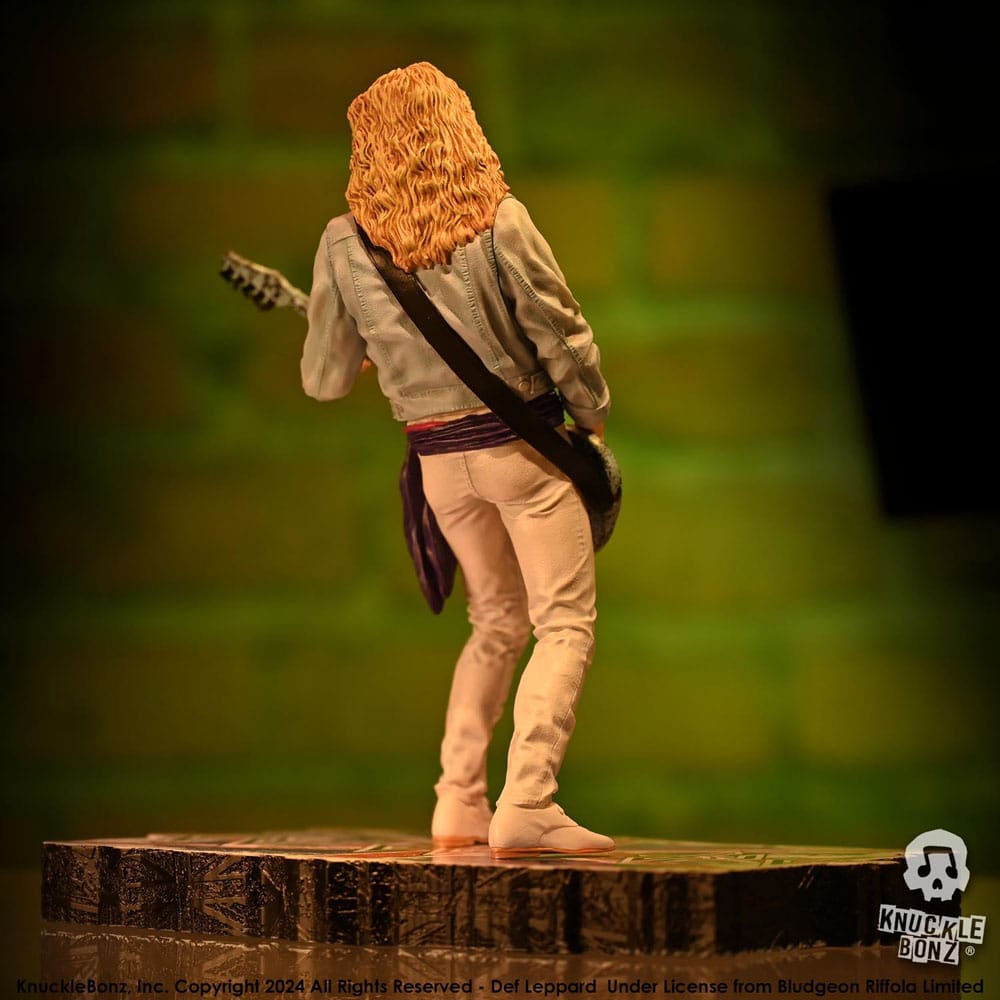 Def Leppard Rock Iconz Beeld Rick Savage 24 cm