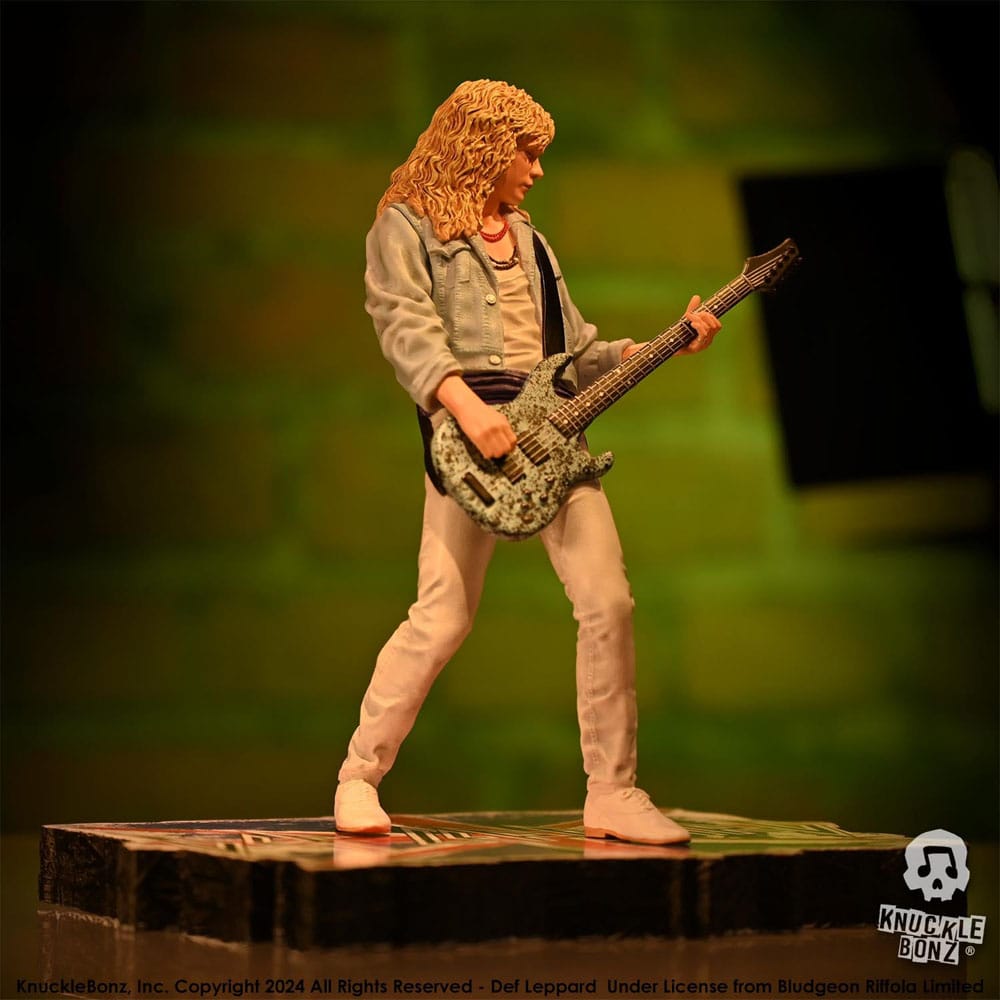 Def Leppard Rock Iconz Beeld Rick Savage 24 cm
