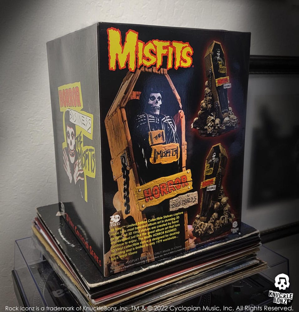 3d vinyl: Misfits - horror business -beeld