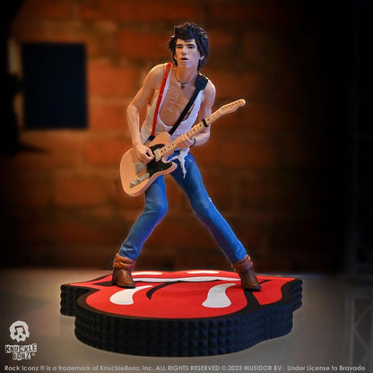 Het Rolling Stones Rock Iconz -standbeeld Keith Richards (Tattoo You Tour 1981) 22 cm