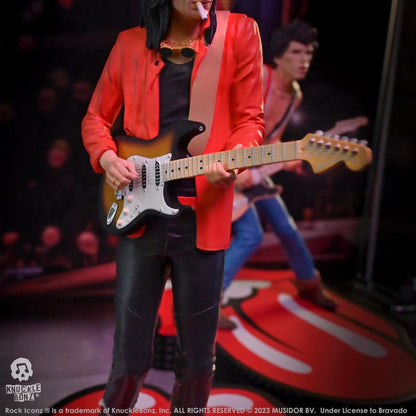 Het Rolling Stones Rock Iconz -standbeeld Ronnie Wood (Tattoo You Tour 1981) 22 cm
