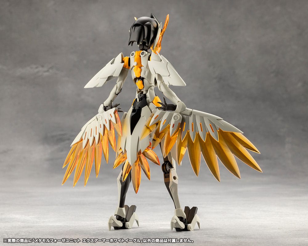 Megalomaria Unlimited Universe Model Kit Accesaury Set Metamorfose Unit Exarmor White Eagle