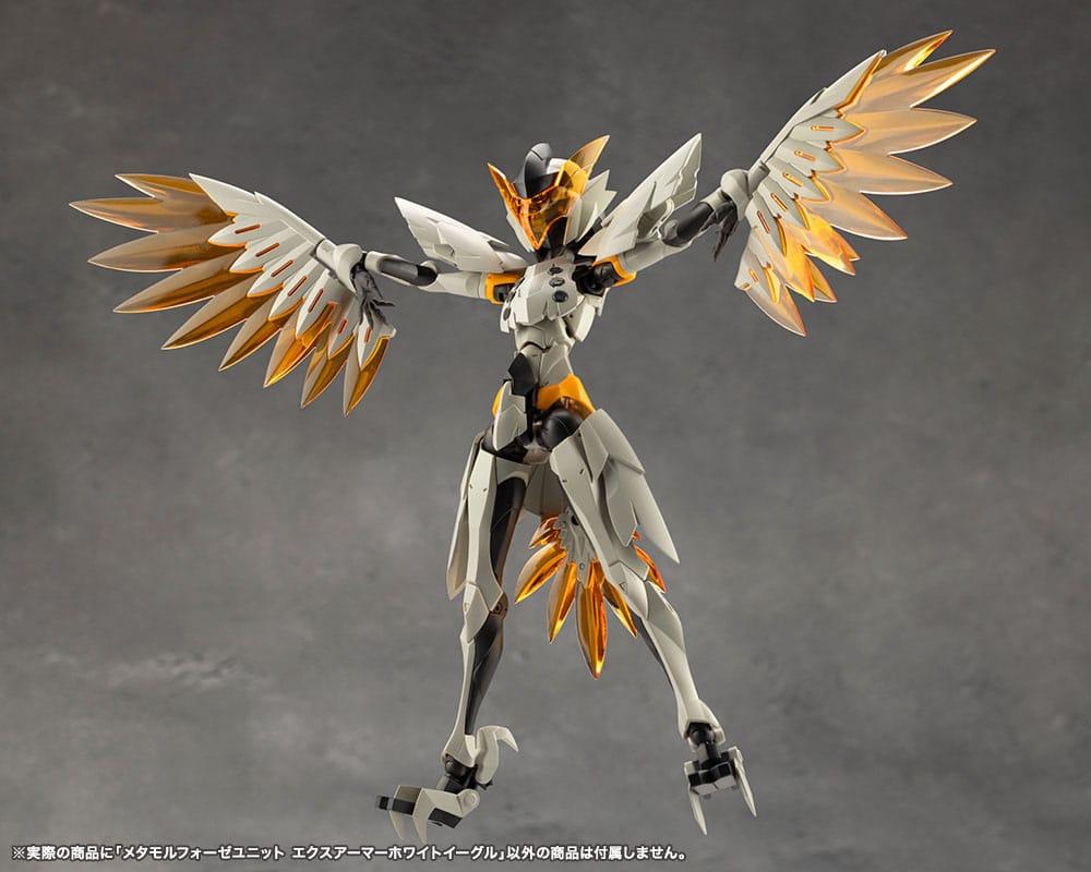 Megalomaria Unlimited Universe Model Kit Accesaury Set Metamorfose Unit Exarmor White Eagle
