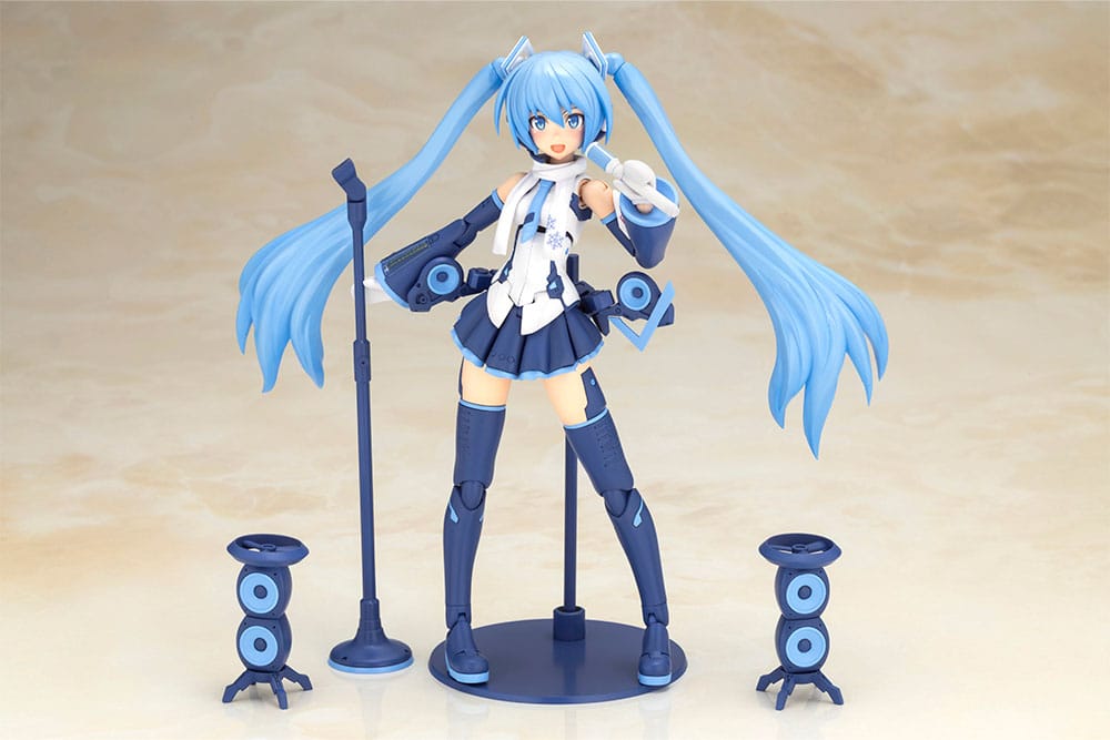 Frame Arms Girl x Hatsune Miku Plastic modelbouw Frame Muziek Girl Snow Miku Een andere kleur Ver. 15 cm