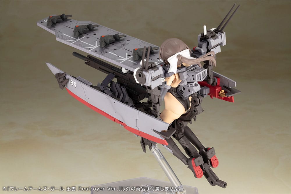 Frame Armen Meisje Plastic Modelbouwset Izumo Destroyer Ver. 17 cm