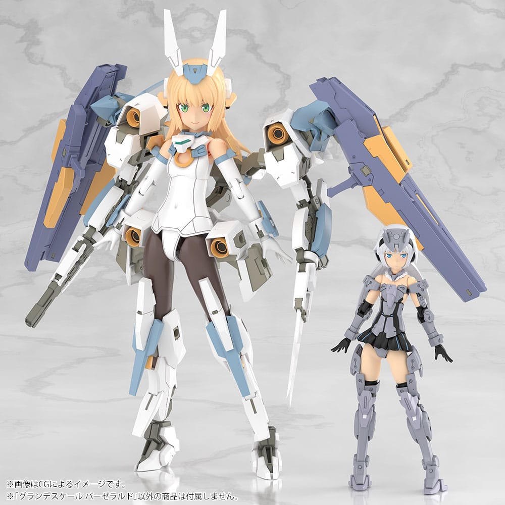 Frame Arms Girl Grande Schaal Plastic Modelbouwdoos Baselard 25 cm