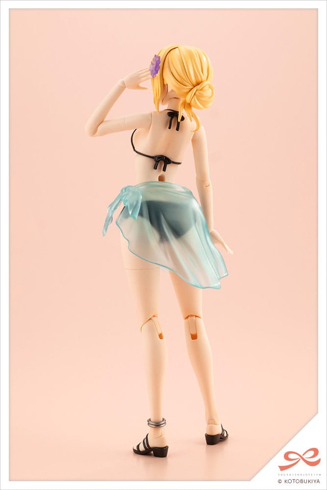 SOUSAI SHOJO TEIEN PLASTIC MODEL KIT 1/10 RITSUKA SAEKI (SWEMSTIJL) HAAR ARGEGEGELEN Ver. 16 cm
