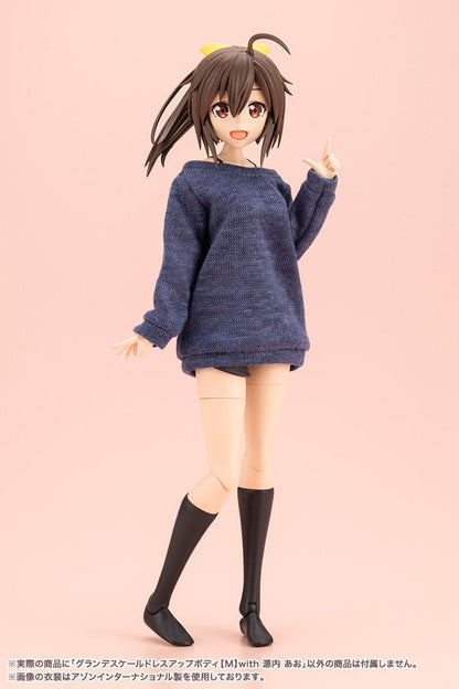 Sousai Shojo Teien Accessoireset voor actiefiguren Grande Scale Dress Up Body Maat M met Ao Gennai