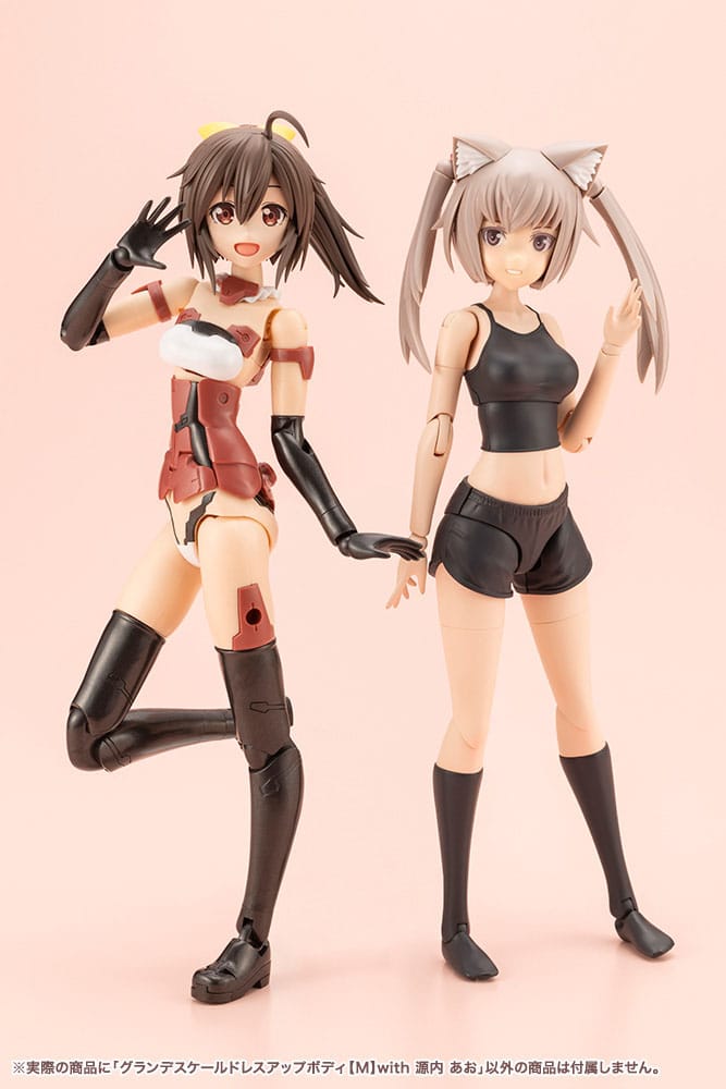 Sousai Shojo Teien Accessoireset voor actiefiguren Grande Scale Dress Up Body Maat M met Ao Gennai