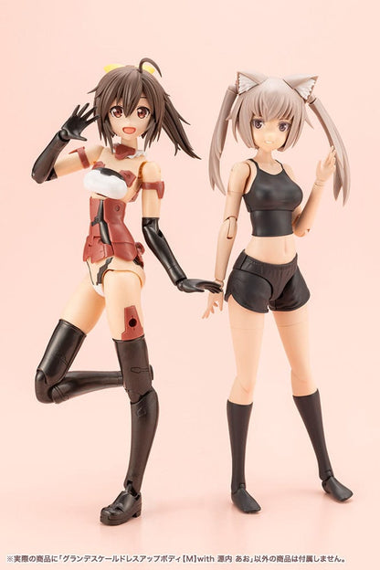 Sousai Shojo Teien Accessoireset voor actiefiguren Grande Scale Dress Up Body Maat M met Ao Gennai