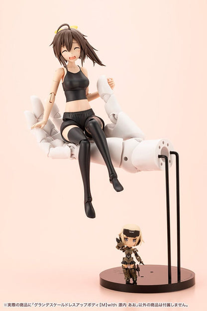 Sousai Shojo Teien Accessoireset voor actiefiguren Grande Scale Dress Up Body Maat M met Ao Gennai