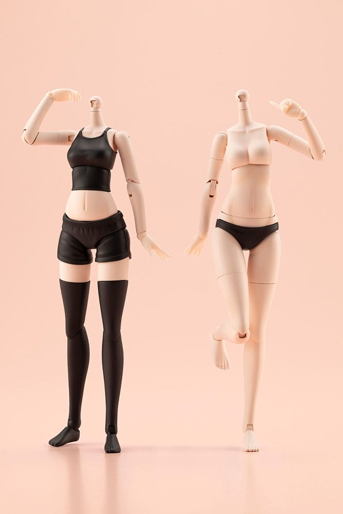 Sousai Shojo Teien Accessoireset voor 1/10 actiefiguren Aankleden Lichaam Lichaamskleur C Maat S