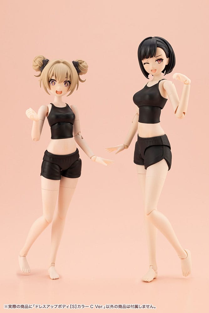 Sousai Shojo Teien Accessoireset voor 1/10 actiefiguren Aankleden Lichaam Lichaamskleur C Maat S