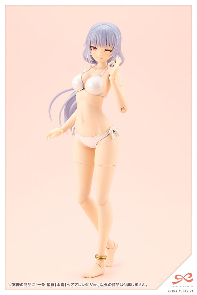 Sousai Shojo Teien Plastic Model Kit 1/10 Seira Ichijo Zwemstijl Haar Schikken Ver. 16 cm