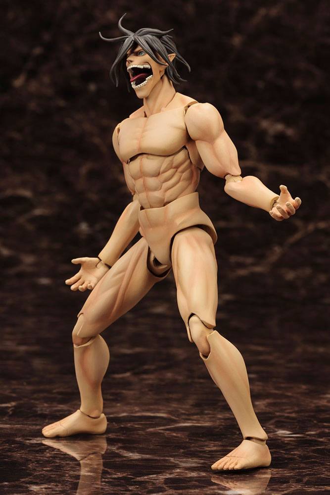 Aanval op Titan Plastic modelbouwpakket Eren Yeager 16 cm