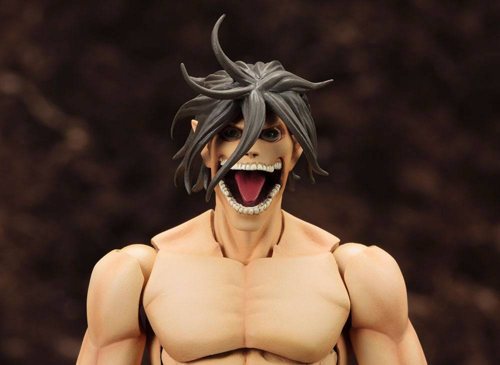 Aanval op Titan Plastic modelbouwpakket Eren Yeager 16 cm
