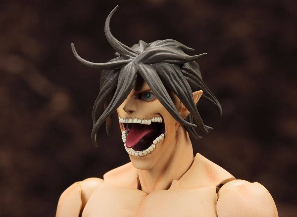 Aanval op Titan Plastic modelbouwpakket Eren Yeager 16 cm