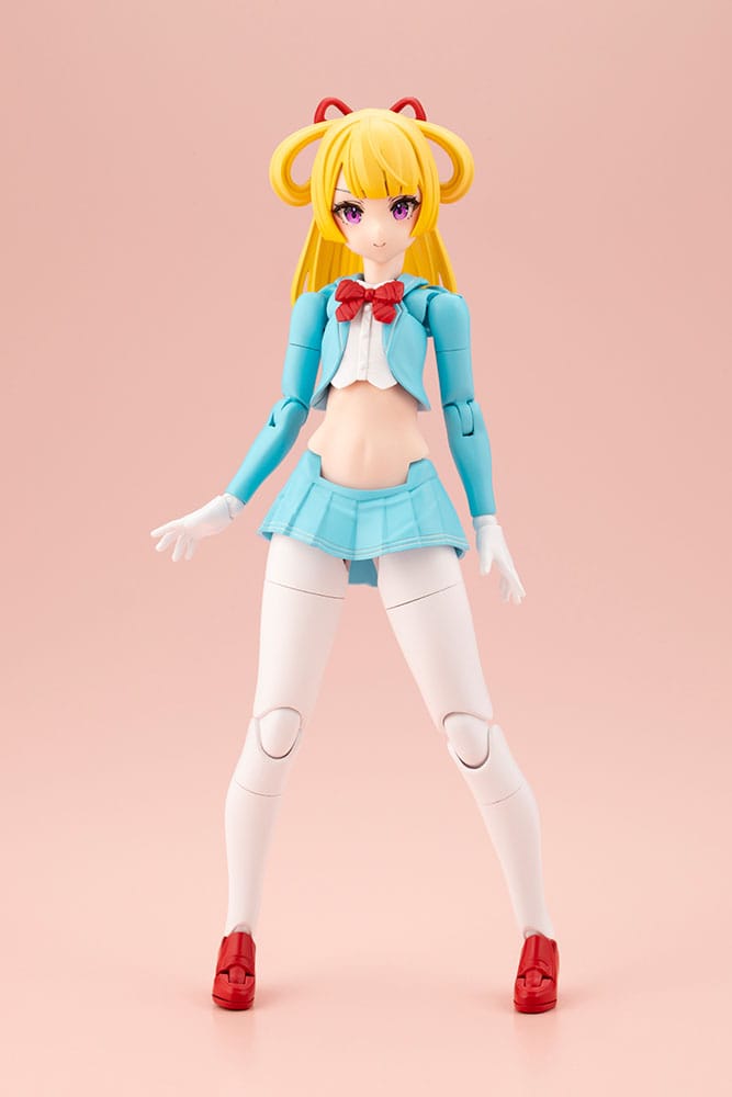 Megami Device Buster Doll-serie kunststof modelbouwset 1/1 Ridder Alice met Honda AB12 Motocompo 15 cm