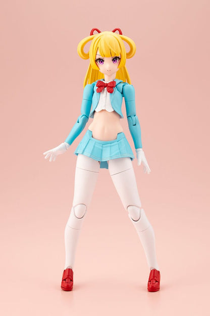 Megami Device Buster Doll-serie kunststof modelbouwset 1/1 Ridder Alice met Honda AB12 Motocompo 15 cm