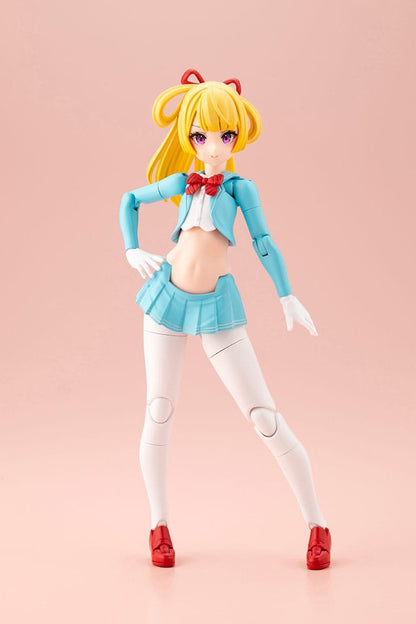 Megami Device Buster Doll-serie kunststof modelbouwset 1/1 Ridder Alice met Honda AB12 Motocompo 15 cm