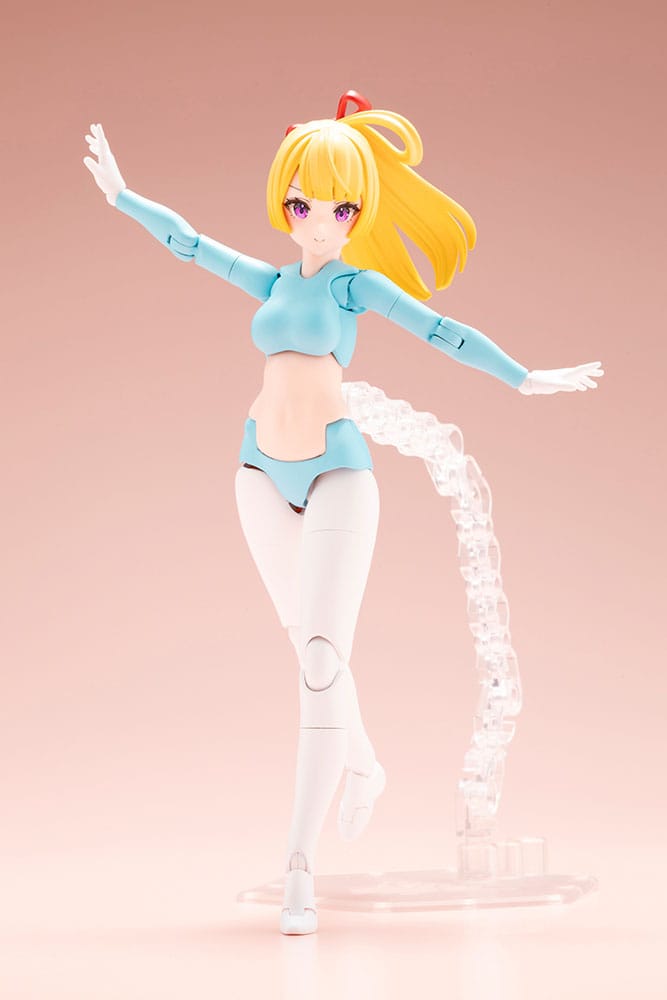 Megami Device Buster Doll-serie kunststof modelbouwset 1/1 Ridder Alice met Honda AB12 Motocompo 15 cm