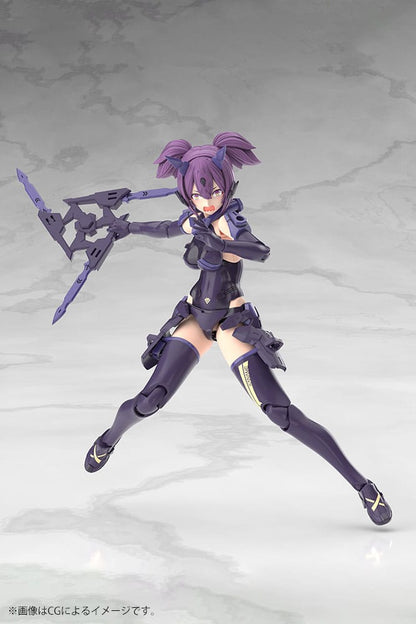 Megami-apparaat Plastic modelbouwset 1/1 Asra Ninja Kaname Shadow Edition Volledig pakket 14 cm