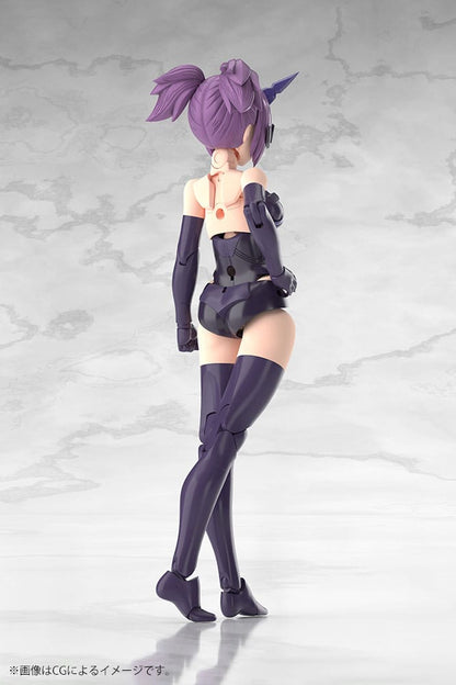 Megami-apparaat Plastic modelbouwset 1/1 Asra Ninja Kaname Shadow Edition Volledig pakket 14 cm