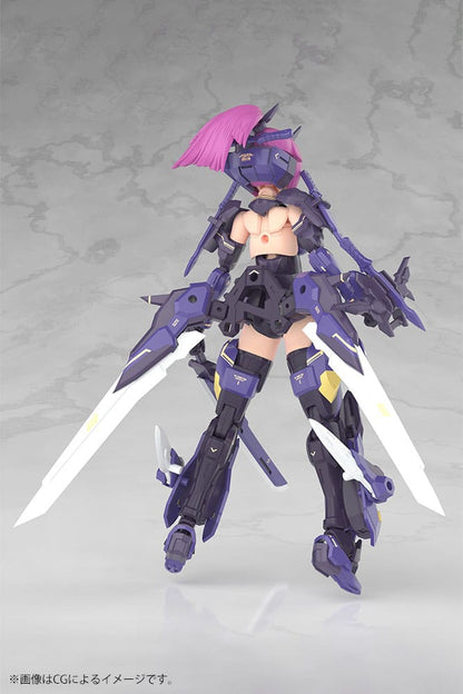 Megami-apparaat Plastic modelbouwset 1/1 Asra Archer Kizuna Shadow Edition Volledig pakket 14 cm