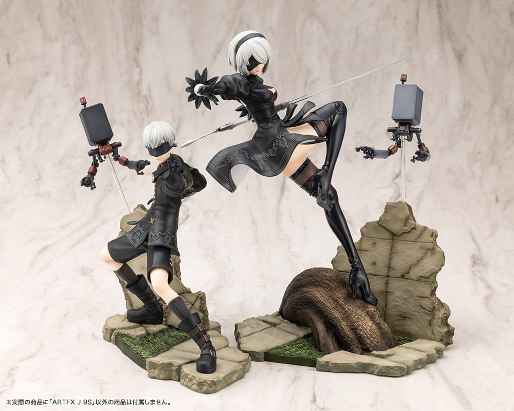 Nier: Automata ver. 1.1A Artfx J Statue 1/8 9s 18 cm