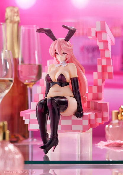 Origineel Karakter Trick Bunnies PVC Beeld 1/7 Zittend Konijntje Illustratie door Kafun 24 cm