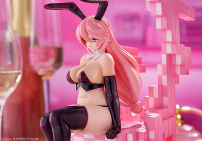 Origineel Karakter Trick Bunnies PVC Beeld 1/7 Zittend Konijntje Illustratie door Kafun 24 cm