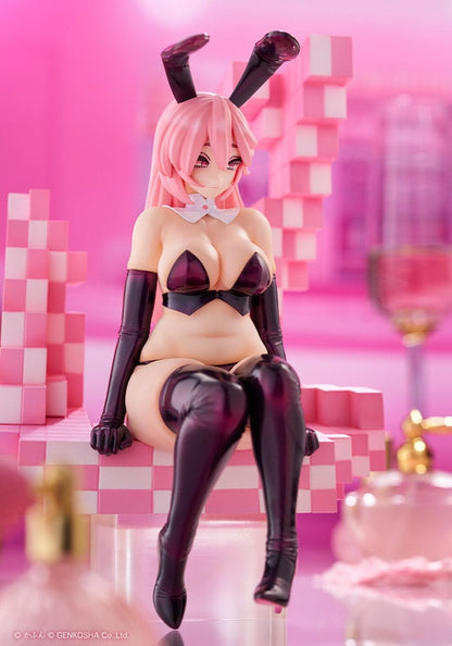Origineel Karakter Trick Bunnies PVC Beeld 1/7 Zittend Konijntje Illustratie door Kafun 24 cm