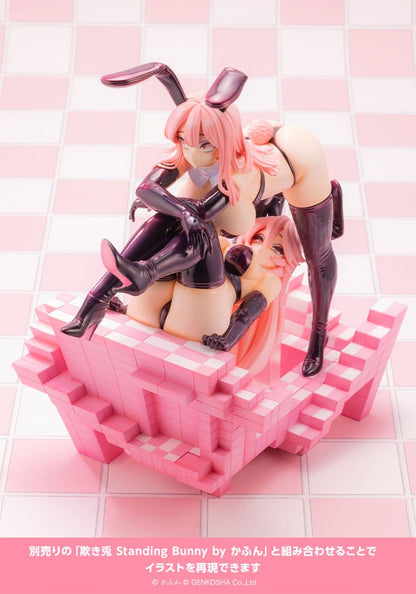 Origineel Karakter Trick Bunnies PVC Beeld 1/7 Zittend Konijntje Illustratie door Kafun 24 cm