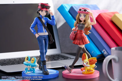 Pokémon ARTFXJ Beeld 1/8 Calem & Froakie 20 cm