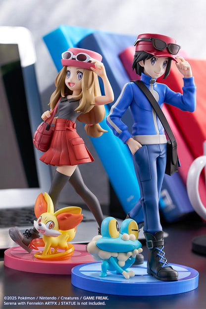 Pokémon ARTFXJ Beeld 1/8 Calem & Froakie 20 cm