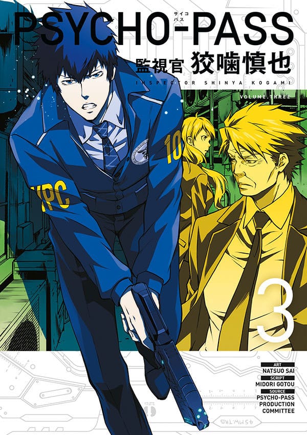 Psycho-pass: inspecteur Shinya Kogami Manga Volume 3