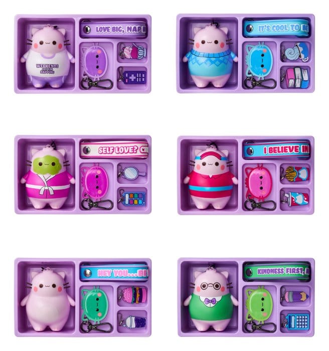 Pembe Sleutelhangers Blind Box Bento Box Display 8 cm (8)
