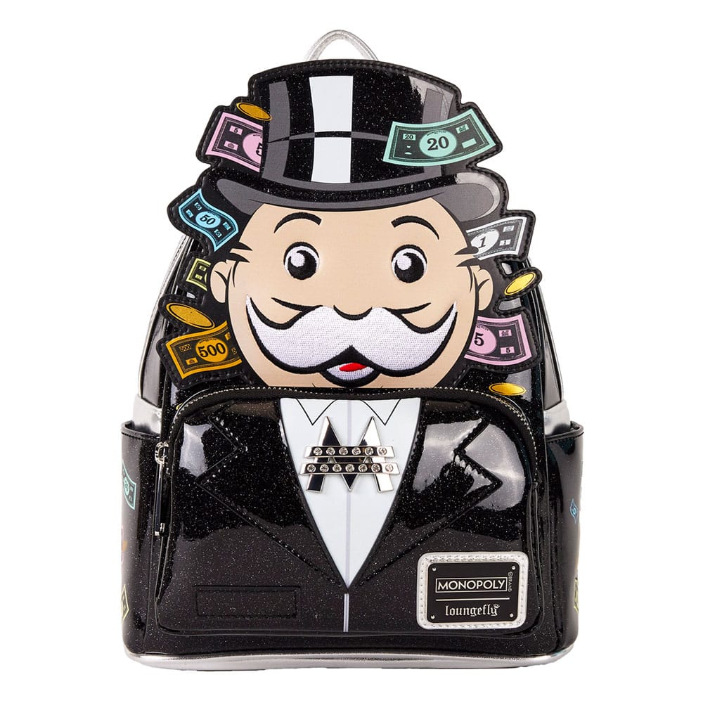Hasbro door LoungeFly Mini Backpack Monopoly Pennybags