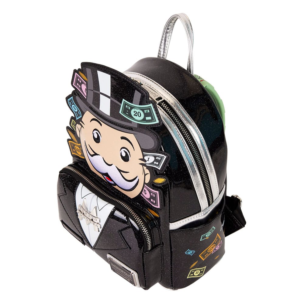 Hasbro door LoungeFly Mini Backpack Monopoly Pennybags