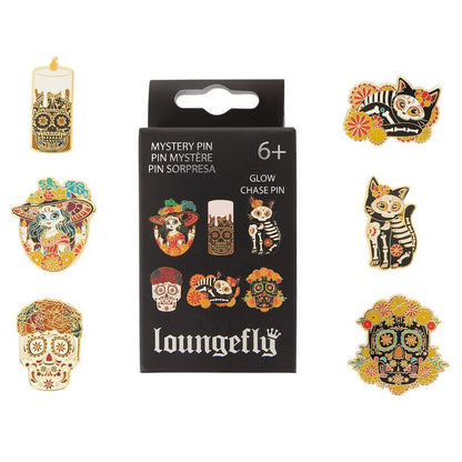Loungefly Emaille Pins Blind Box Dia de los Muertos Assortiment (12)