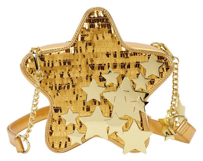 Loungefly Crossbodytas Gouden Sterren