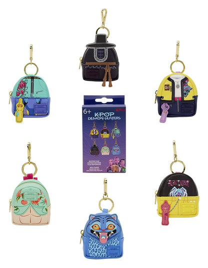 KPop Demon Hunters van Loungefly Bag Charm Mystery Box Display (15)
