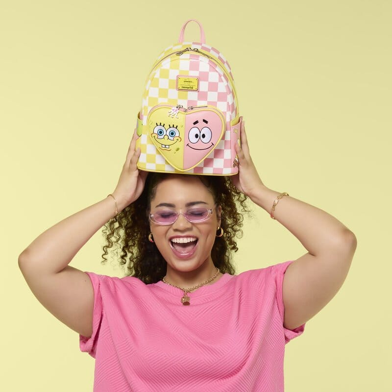 Nickelodeon van Loungefly Crossbody Spongebob Squarepants en Patrick Star