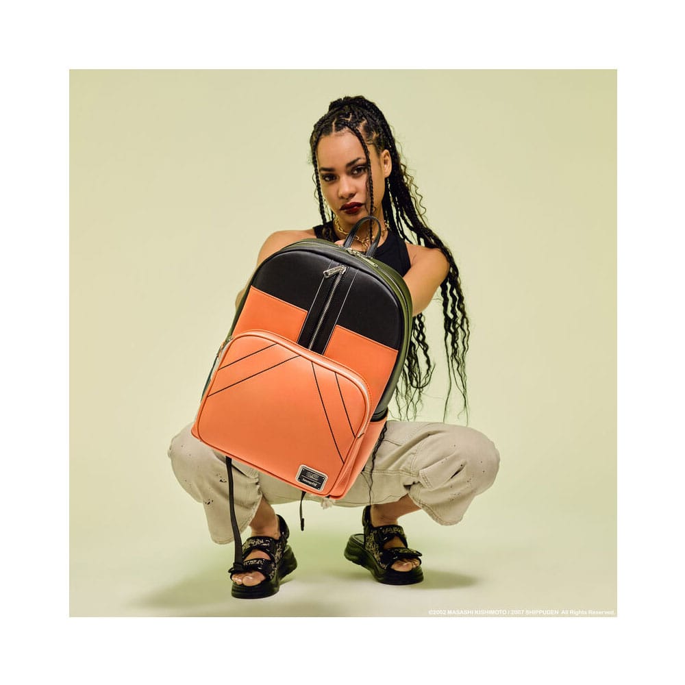 Naruto van LoungeFly full-size backpack outfit