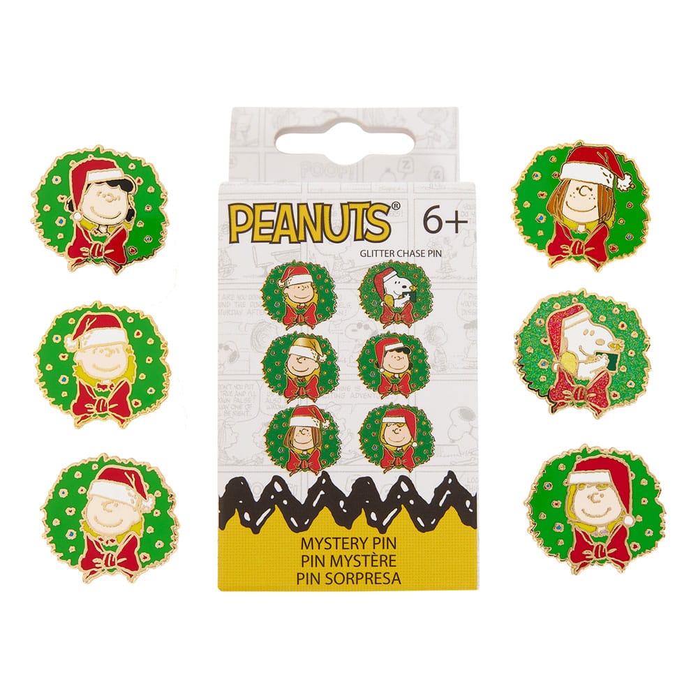 Peanuts van Loungefly Emaille Pins Blind Box Snoopy en Friends Vakantieassortiment (12)
