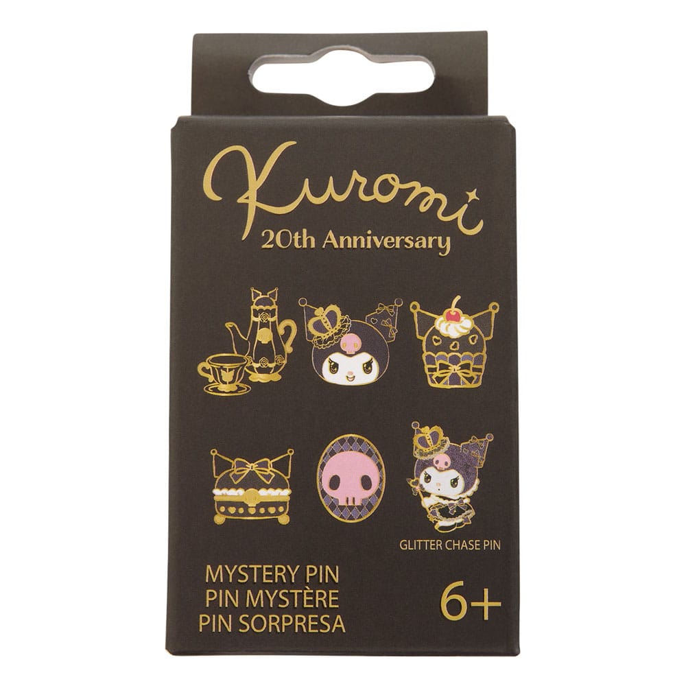 Sanrio door Loungefly Emaille Pins Blind Box 20e verjaardag Kuromi Assortiment (12)