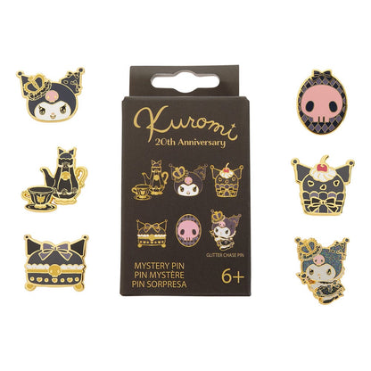 Sanrio door Loungefly Emaille Pins Blind Box 20e verjaardag Kuromi Assortiment (12)