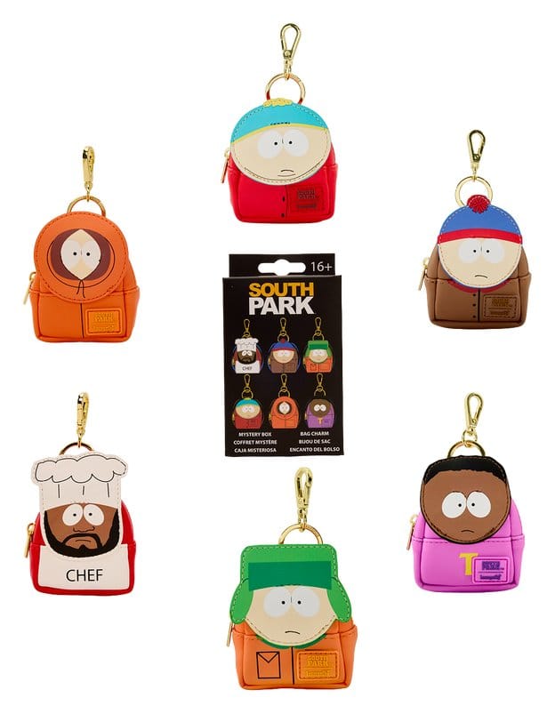 South Park by Loungefly Bag Charm Mystery Box-display (15)